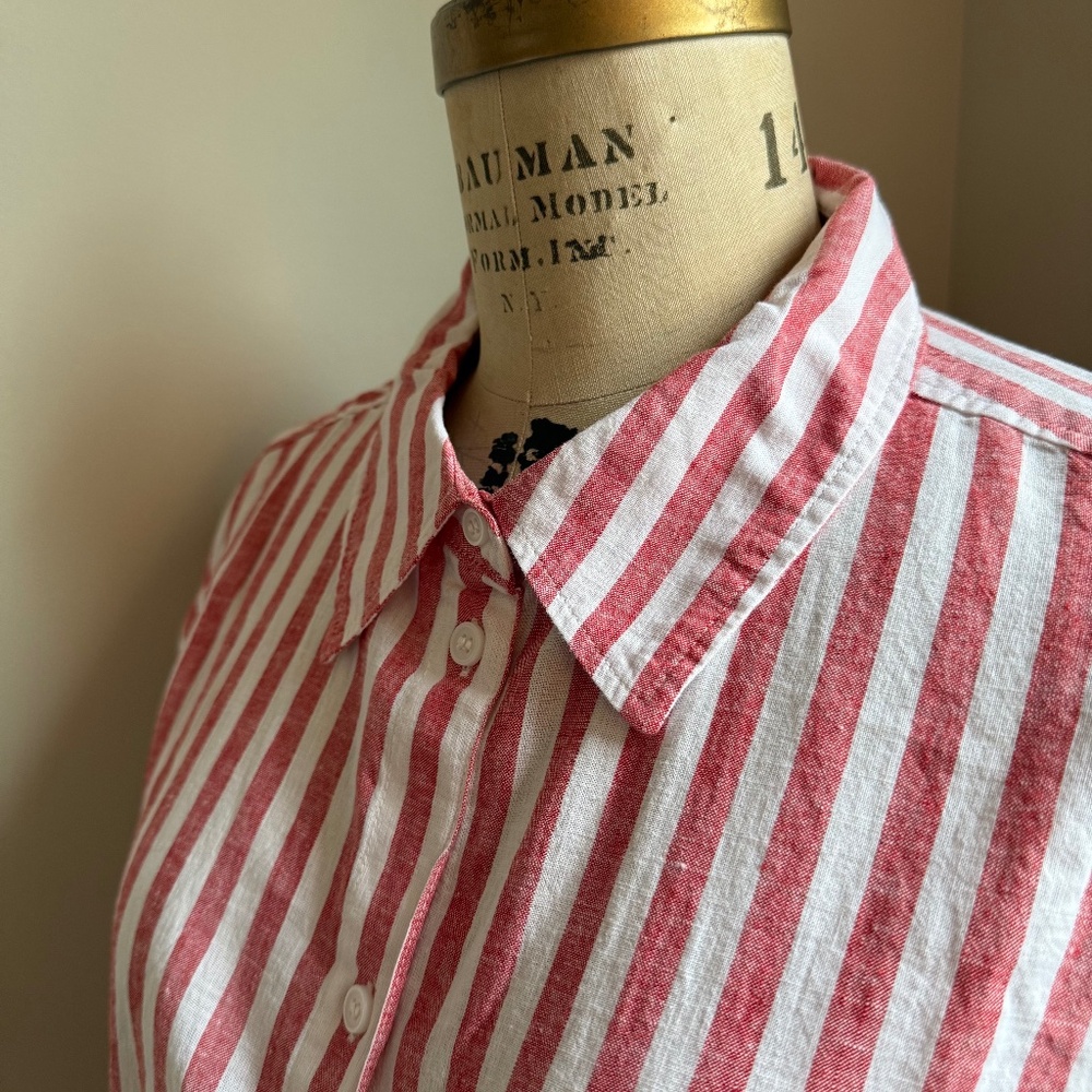 H&M Striped Button Down - NWT